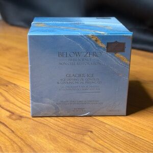 Below Zero Glacier Ice Age Defying Oil Control Swiss Skincare Luxury NEW 50ml
